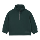 Il Gufo Felpa tinta unita con Zip Verde per Bambino A25GCF0003M0154 VERDE IL GUFO 
