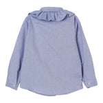 Il Gufo Camicia Manica Lunga Tint Unita Azzurro per Neonata A25GCL0002C0052 AZZURRO IL GUFO 