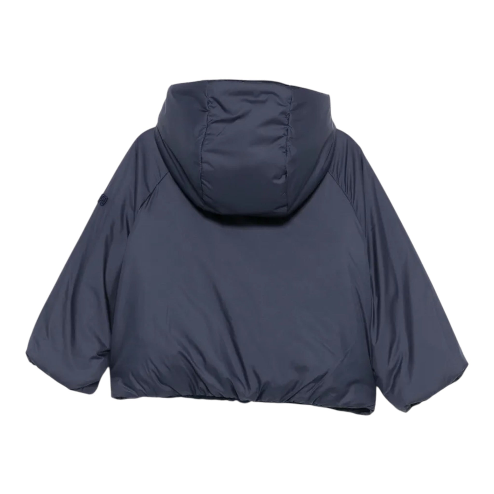 Il Gufo Giubbino tinta unita con Zip E Cappuccio Blu per Neonato A25GGM0018NN106 BLU IL GUFO 