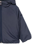 Il Gufo Giubbino tinta unita con Zip E Cappuccio Blu per Neonato A25GGM0018NN106 BLU IL GUFO 
