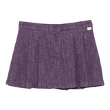 Il Gufo Gonna tinta unita con Girovita Regolabile Viola per Bambina A25GGN0003C0074J VIOLA IL GUFO 