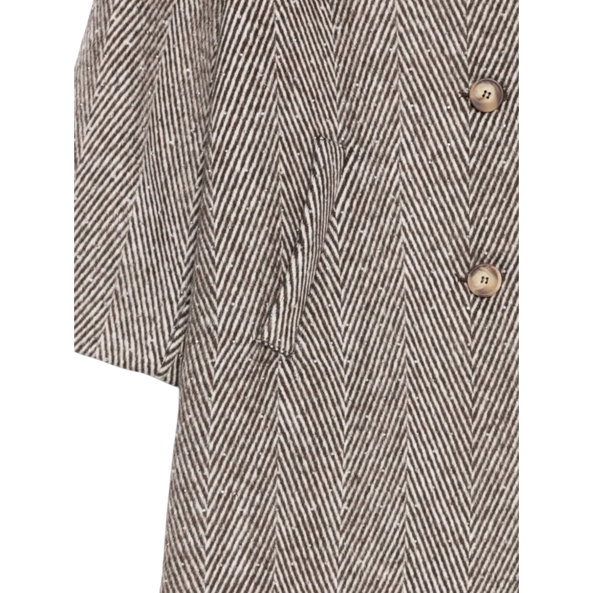 Il Gufo Cappotto tinta unita con Bottoni Bianco per Bambina A25GGP0010W5017 BIANCO IL GUFO 
