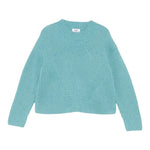 Il Gufo Maglia Girocollo tinta unita Azzurro per Bambina A25GMA0010EM223J AZZURRO IL GUFO 