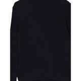 Il Gufo Maglia tinta unita Collo Alto Blu per Bambina A25GMA0015EM109 BLU IL GUFO 