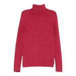 Il Gufo Maglia tinta unita Collo Alto Rosso per Bambina A25GMA0015EM109 ROSSO IL GUFO 