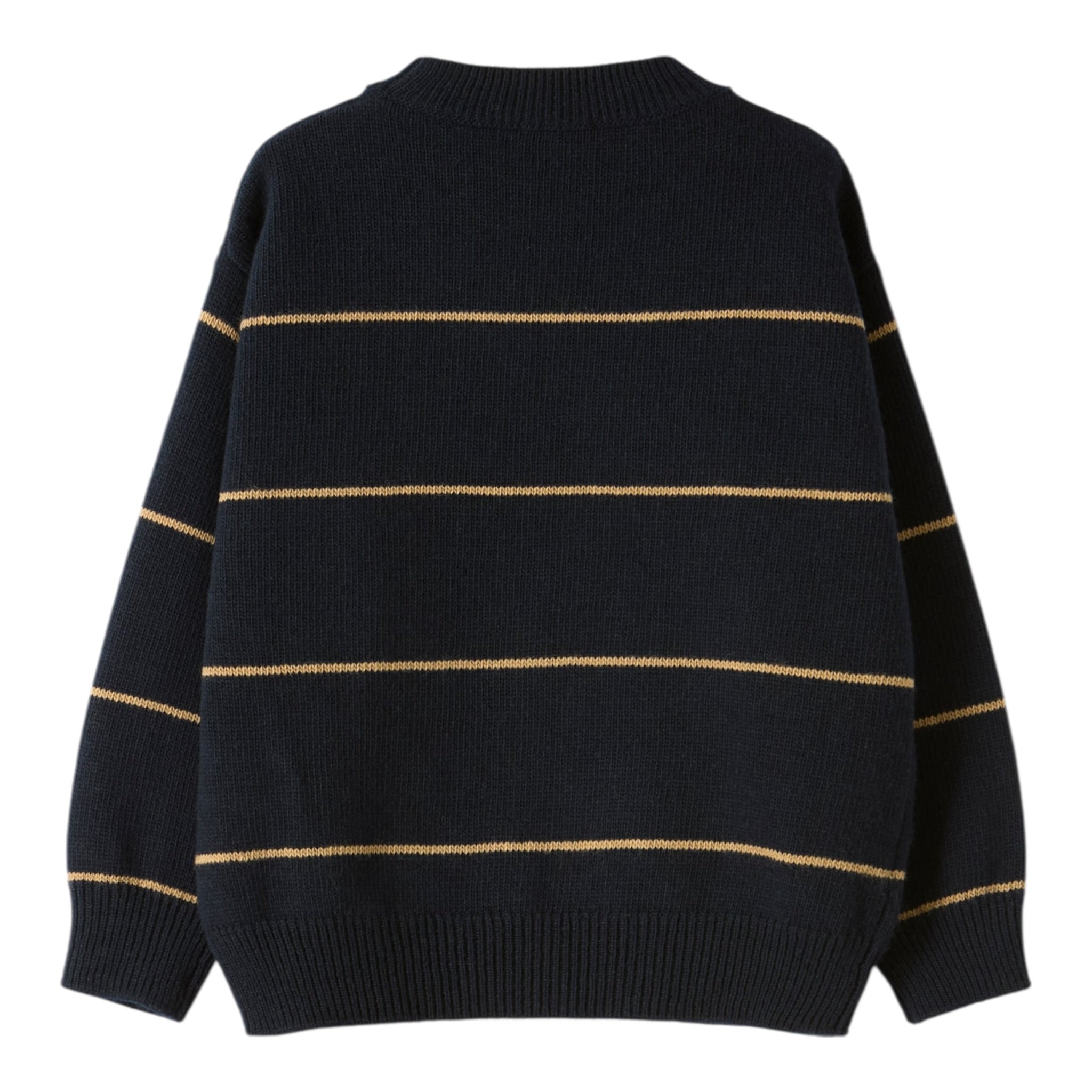 Il Gufo Maglia Girocollo tinta unita Blu per Bambino A25GMA0022EM220 BLU IL GUFO 