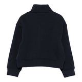 Il Gufo Felpa tinta unita con Zip Blu per Bambino A25GMF0005M0154J BLU IL GUFO 