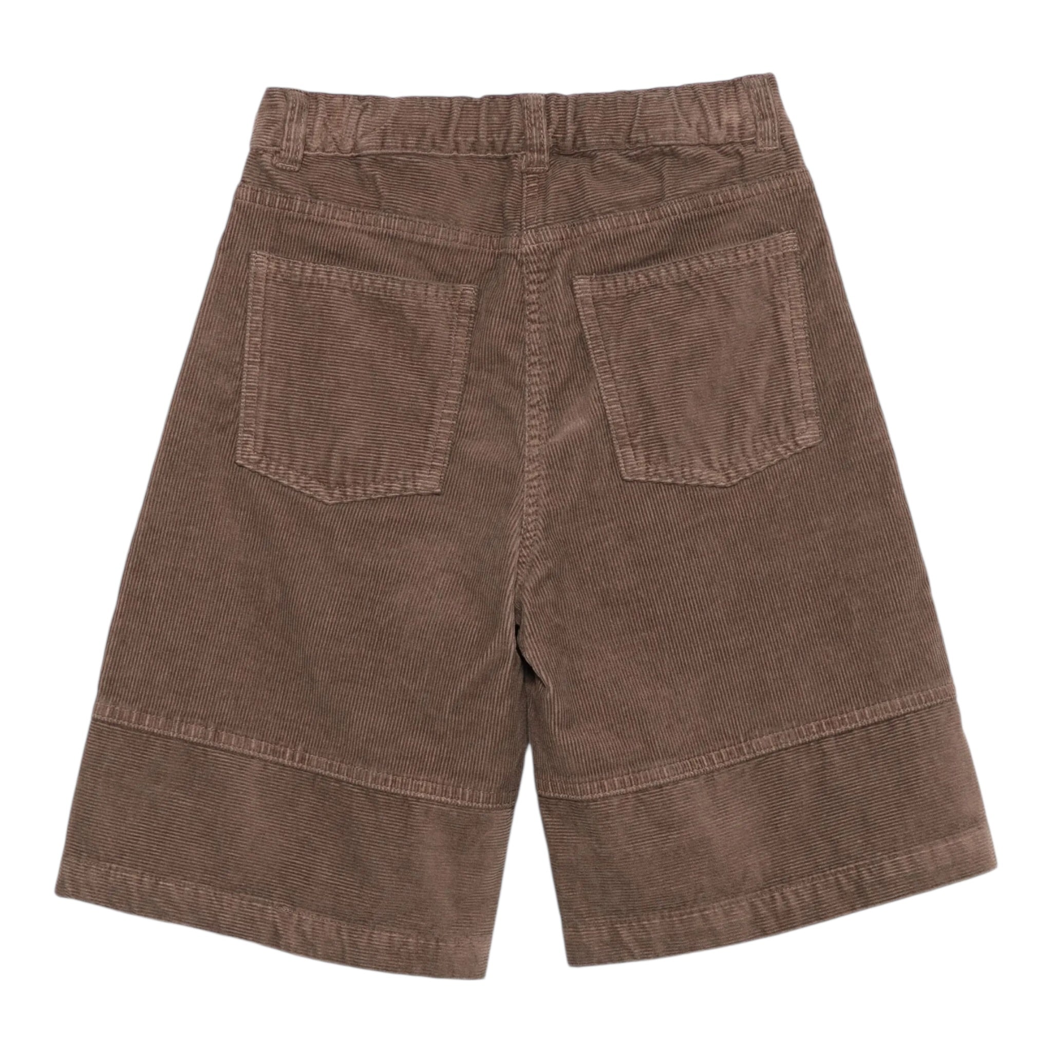 Il Gufo Bermuda tinta unita con Girovita Regolabile Marrone per Bambino A25GPB0003V6022 MARRONE IL GUFO 