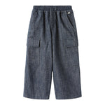 Il Gufo Jeans tinta unita con Elastico I Vita Blu per Bambino A25GPL0030C0074 BLU IL GUFO 