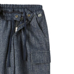 Il Gufo Jeans tinta unita con Elastico I Vita Blu per Bambino A25GPL0030C0074 BLU IL GUFO 
