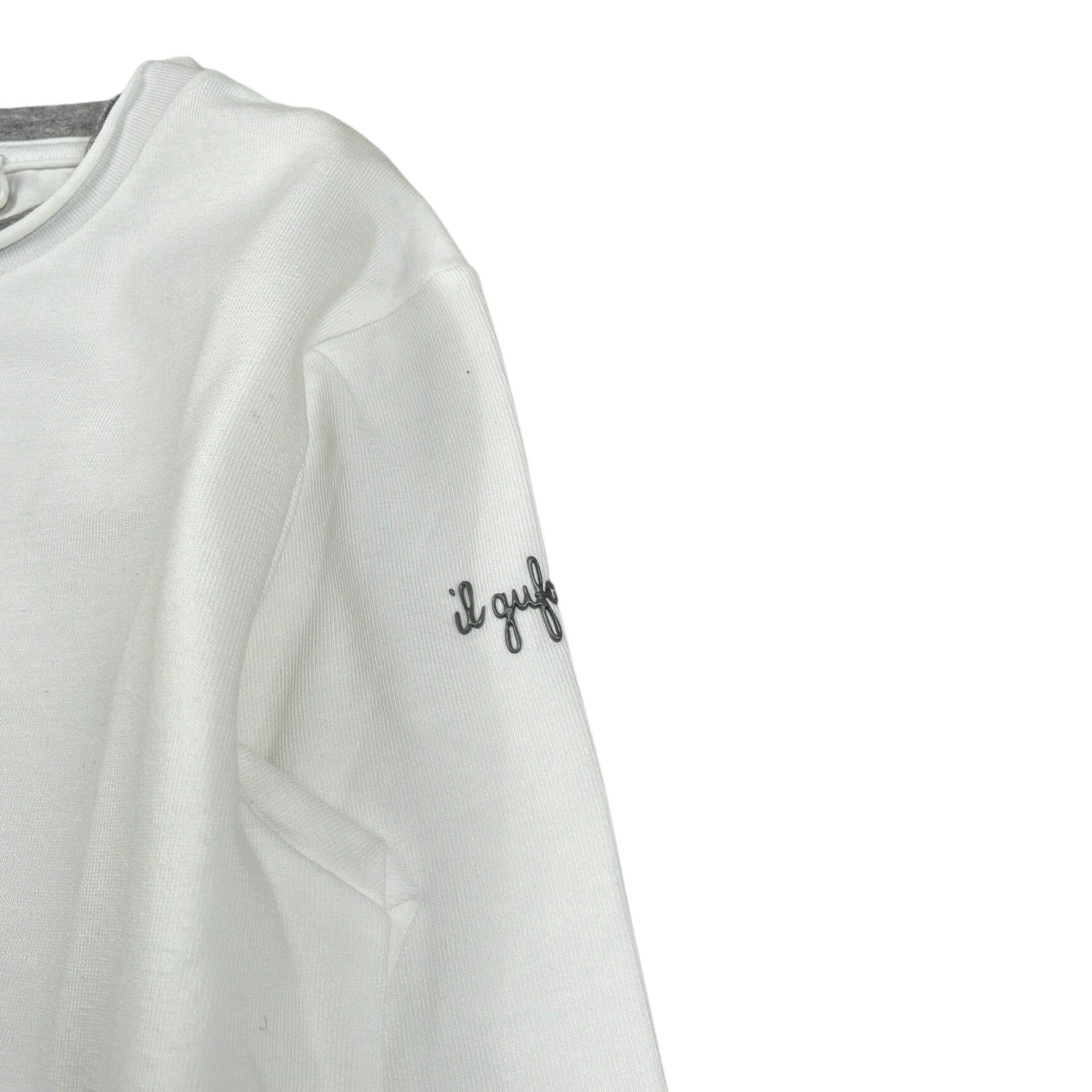 Il Gufo Shirt tinta unita Bianco per Bambina A25GTA0006MF003 BIANCO IL GUFO 