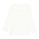 Il Gufo Shirt Girocollo tinta unita con Stampa Bianco per Neonata A25GTA0008MF002N BIANCO IL GUFO 