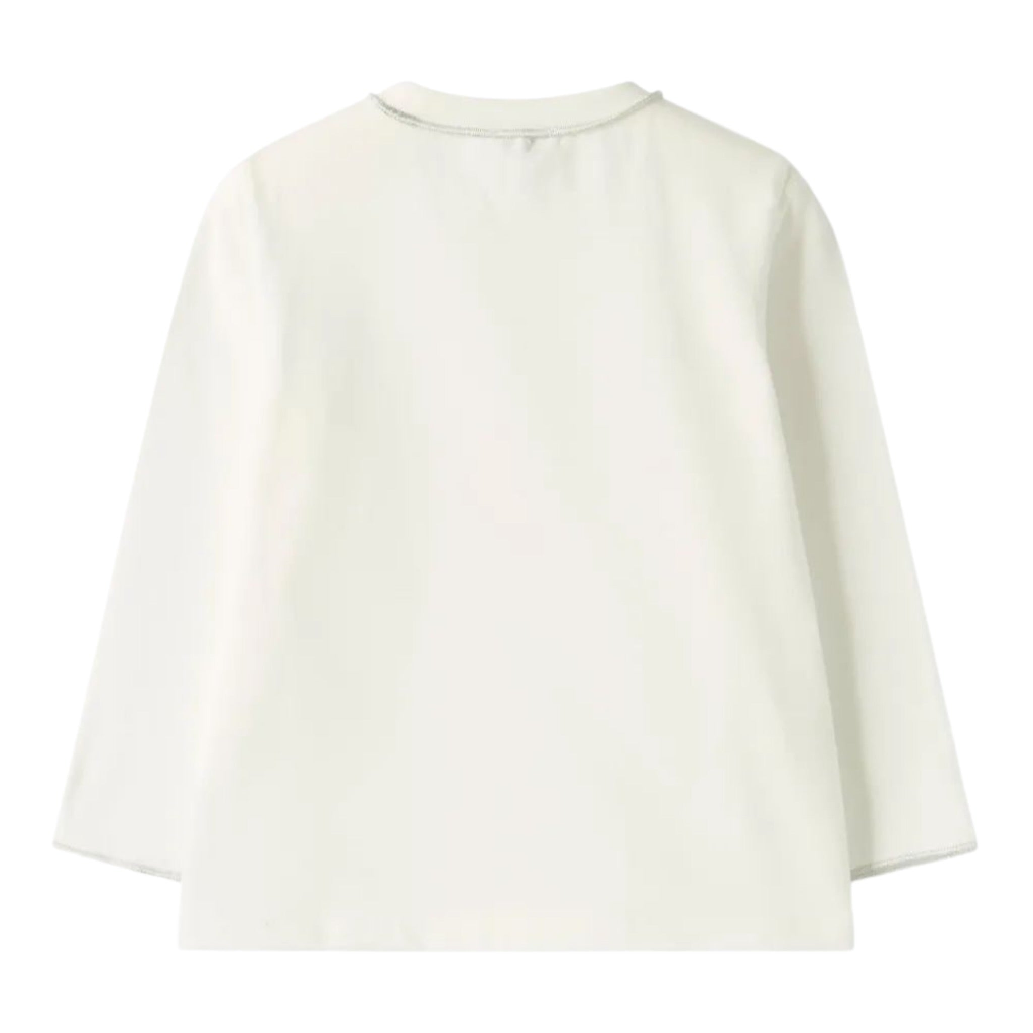 Il Gufo Shirt tinta unita Bianco per Neonata A25GTA0015MF003N BIANCO IL GUFO 