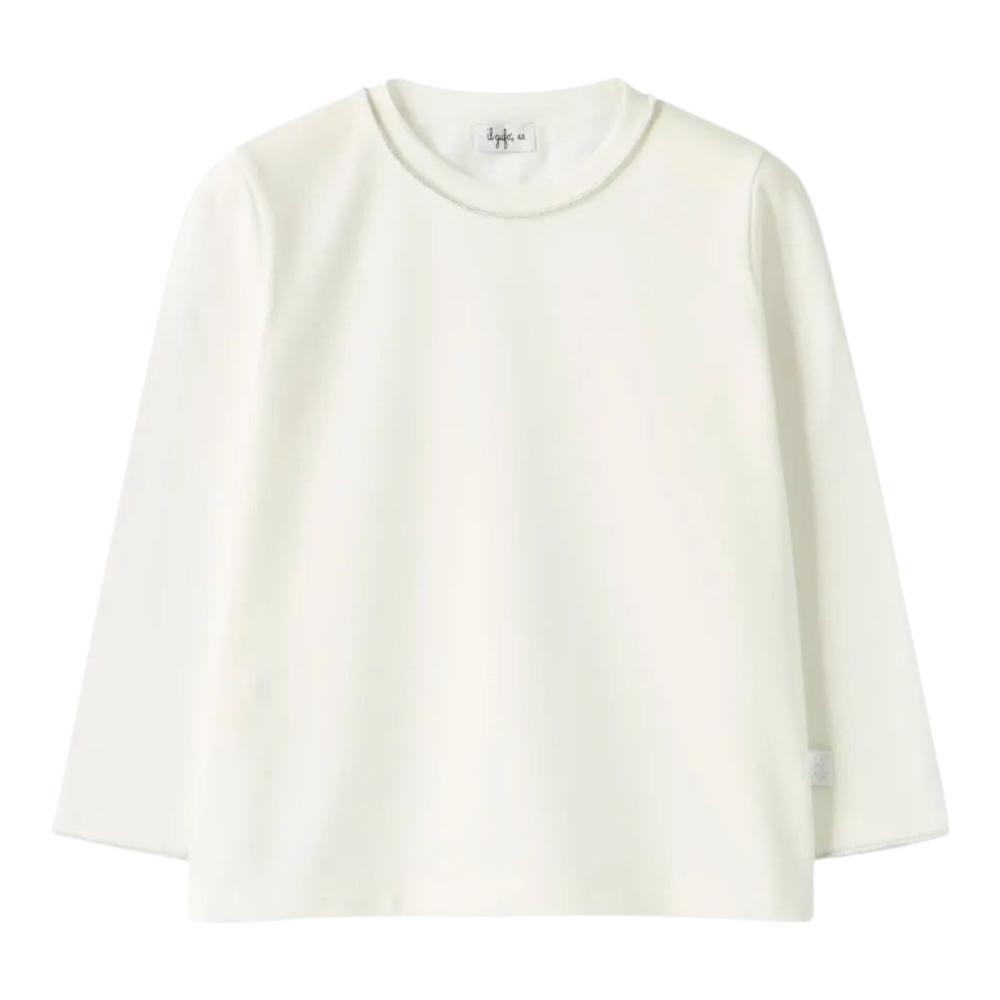 Il Gufo Shirt tinta unita Bianco per Neonata A25GTA0015MF003N BIANCO IL GUFO 