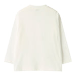 Il Gufo Shirt tinta unita con Stampa Bianco per Bambino A25GTA0024MF002 BIANCO IL GUFO 