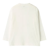 Il Gufo Shirt tinta unita con Stampa Bianco per Bambino A25GTA0024MF002 BIANCO IL GUFO 