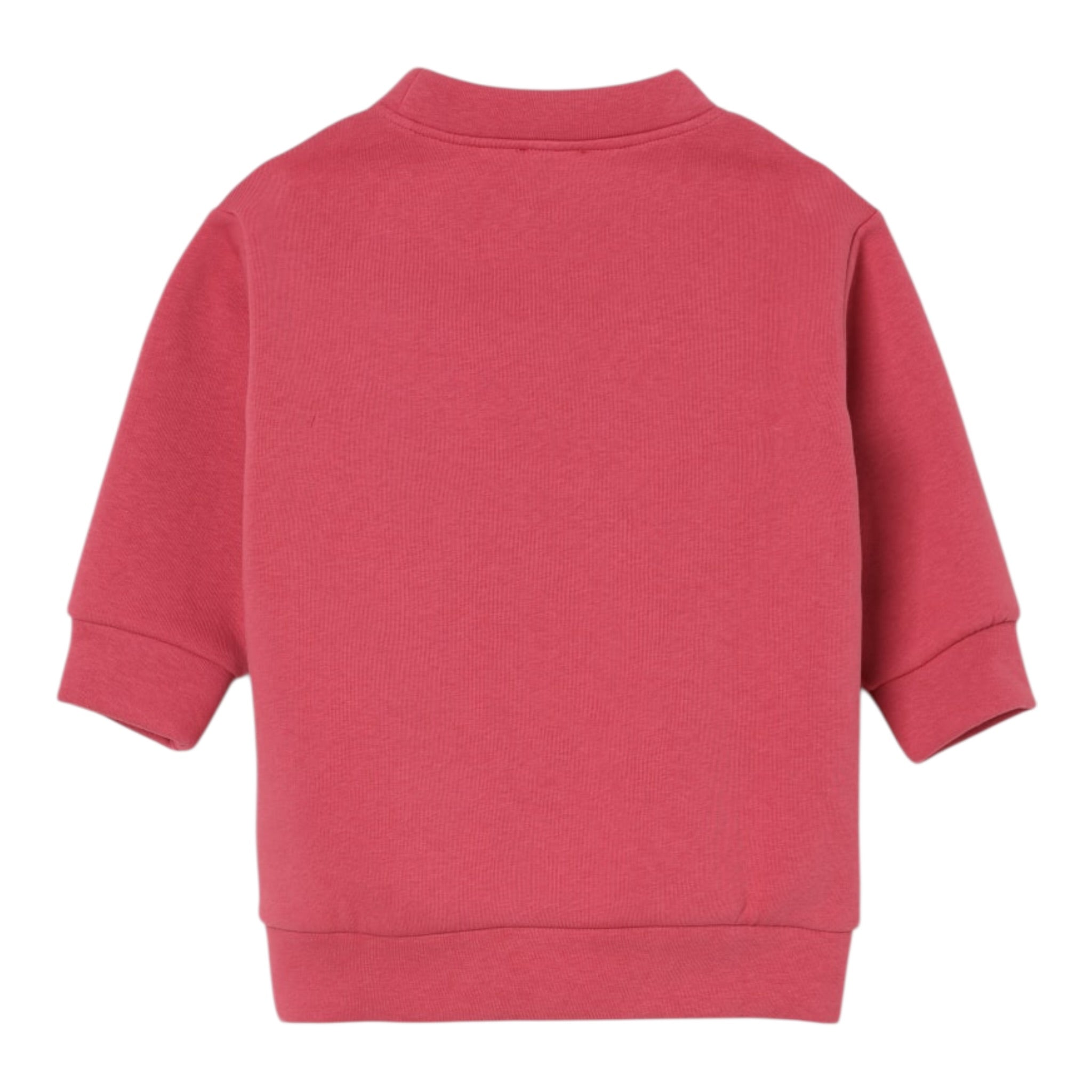 Il Gufo Abito Manica Lunga tinta unita con Ricamo Rosa per Neonata A25GVL0005M0154 ROSA IL GUFO 