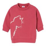Il Gufo Abito Manica Lunga tinta unita con Ricamo Rosa per Neonata A25GVL0005M0154 ROSA IL GUFO 
