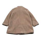 Illiana Cappotto tinta unita Beige per Neonata 691F BEIGE ILLIANA 