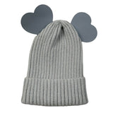 Illytrilly Cappello tinta unita con Orecchie Grigio per Neonata DMDM GRIGIO ILLYTRILLY 