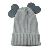 Illytrilly Cappello tinta unita con Orecchie Grigio per Neonata DMDM GRIGIO ILLYTRILLY 