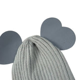 Illytrilly Cappello tinta unita con Orecchie Grigio per Neonata DMDM GRIGIO ILLYTRILLY 