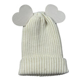 Illytrilly Cappello tinta unita con Orecchie Panna per Neonata DMDM PANNA ILLYTRILLY 