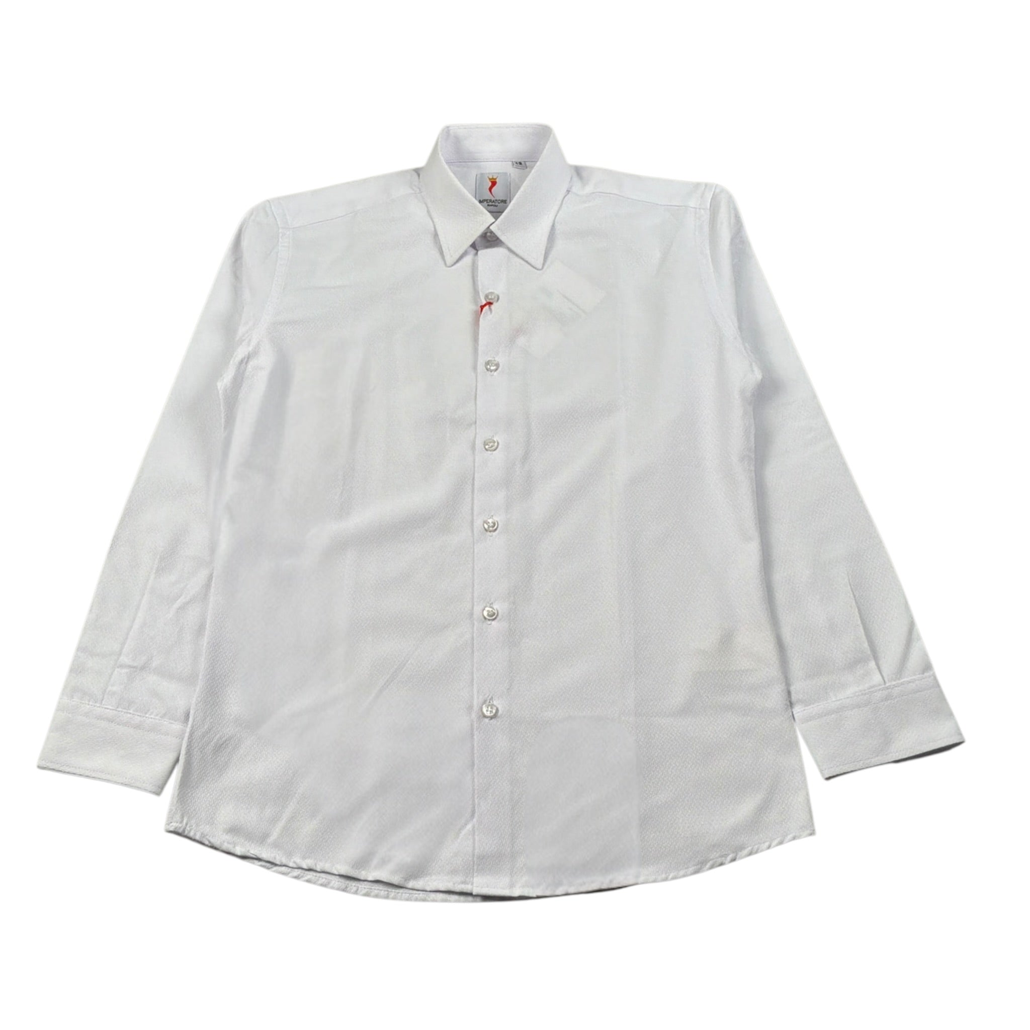 Imperatore Napoli Camicia Manica Lunga Tinta Bianco per Bambino OPESMIRNE BIANCO IMPERATORE NAPOLI 