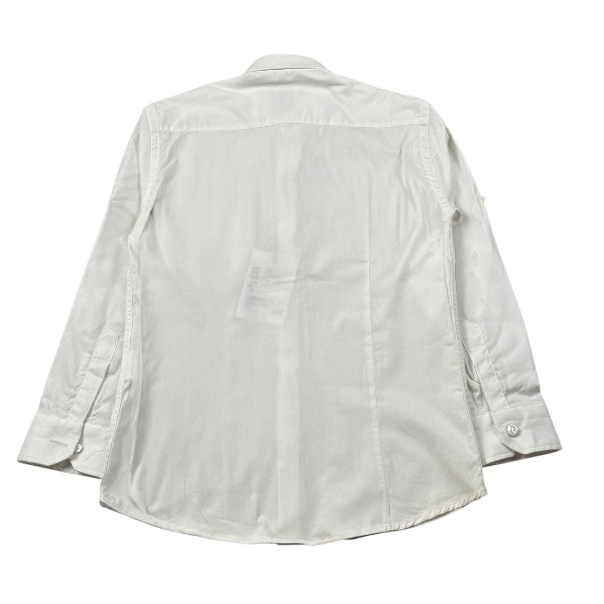 Imperatore Napoli Camicia Manica Lunga Tinta Bianco per Bambino POPELINE BIANCO IMPERATORE NAPOLI 
