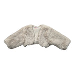 Isabel Coprispalle In Pelliccia tinta unita Beige per Neonata IS6430N BEIGE ISABEL 