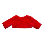 Isabel Coprispalle In Pelliccia tinta unita Rosso per Bambina IS6430NJ ROSSO ISABEL 