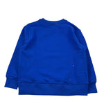 Italian Brainrot Felpa tinta unita Girocollo con Stampa Blu per Bambino F5IBJBBSW018 BLU ITALIAN BRAINROT 