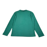 Italian Brainrot Shirt tinta unita Girocollo con Stampa Verde per Bambino F5IBJBTH015 VERDE ITALIAN BRAINROT 