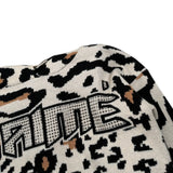 J'Aime' Maglia tinta unita con Fantasia Maculata E Cappuccio Beige per Bambina 5378G BEIGE J'AIME' 