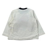 Jackie Law Shirt Girocollo tinta unita con Stampe Bianco per Neonato 60842N BIANCO JACKIE LAW 
