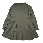 Janice Abito Manica Lunga tinta unita Verde per Bambina JN604R VERDE JANICE 