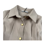 Janice Abito Manica Lunga tinta unita Beige per Neonata JN639NN BEIGE JANICE 