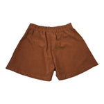 Janice Short tinta unita In Camoscio Cammello per Bambina JN886R CAMMELLO JANICE 