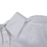 Janice Camicia tinta unita con Colletto Bianco per Bambina JN910B BIANCO JANICE 