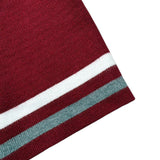 Janice Gonna tinta unita con Fantasia A Righe Rosso per Bambina JN946B ROSSO JANICE 