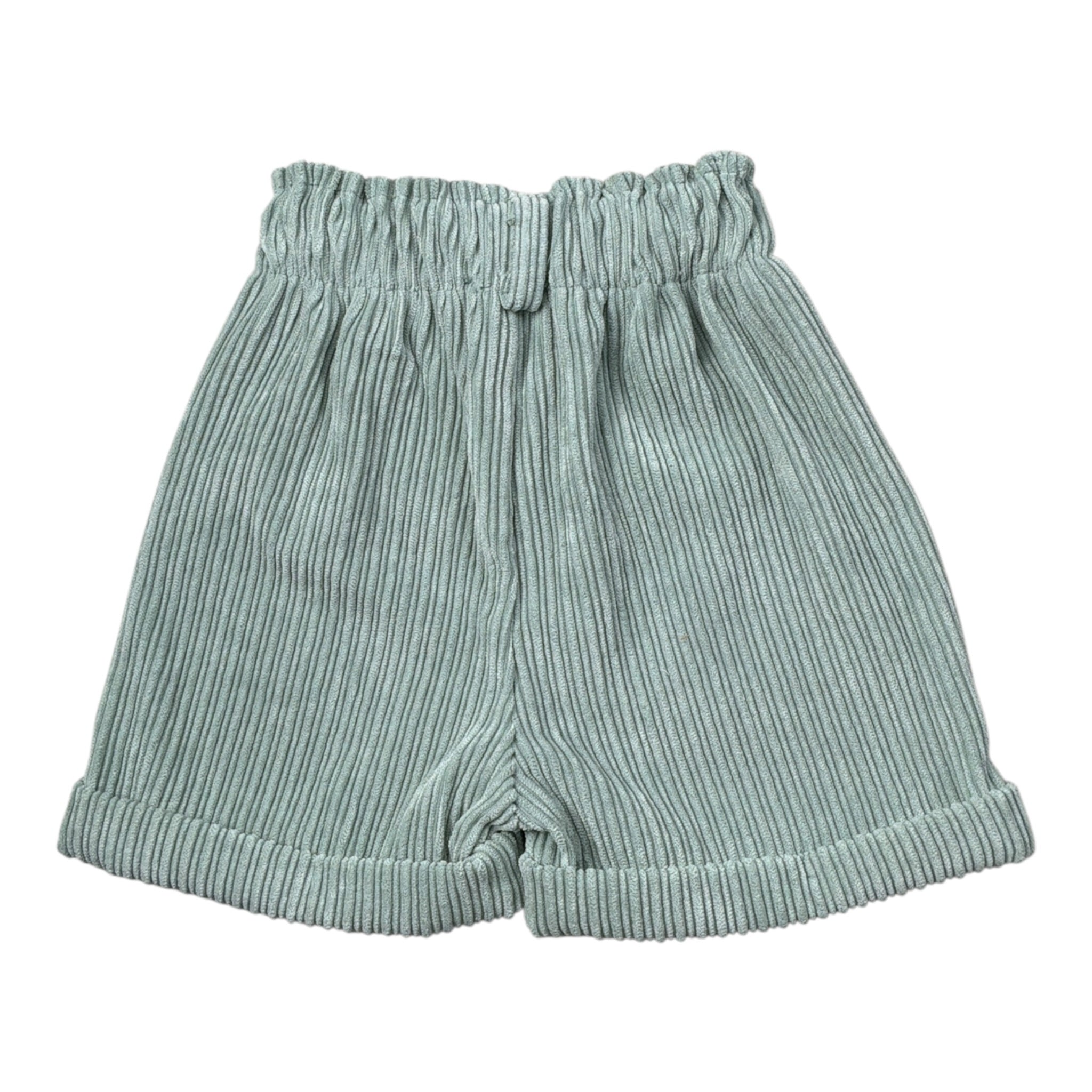 Janice Short tinta unita con Elastico In Vita Verde Acqua per Neonata JN969N VERDE ACQUA JANICE 