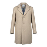 Jeckerson Cappotto tinta unita con Bottoni Beige per Bambino J40502 BEIGE JECKERSON 