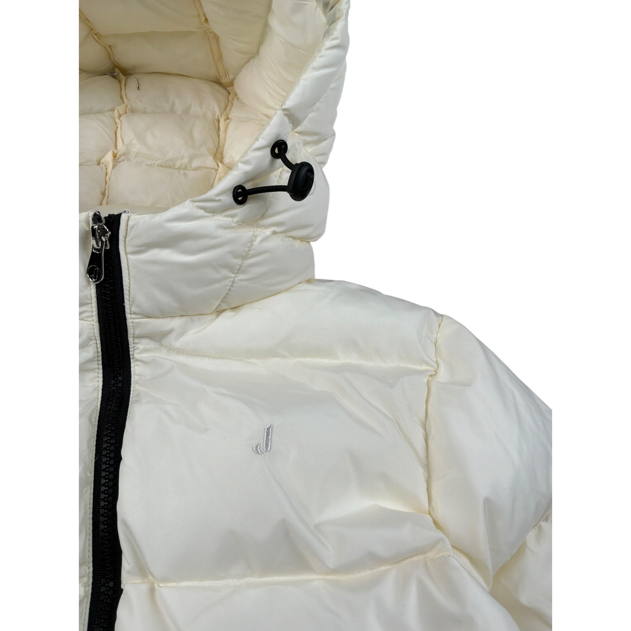 Jeckerson Giubbino tinta unita con Cappuccio Panna per Bambino J4495 PANNA JECKERSON 