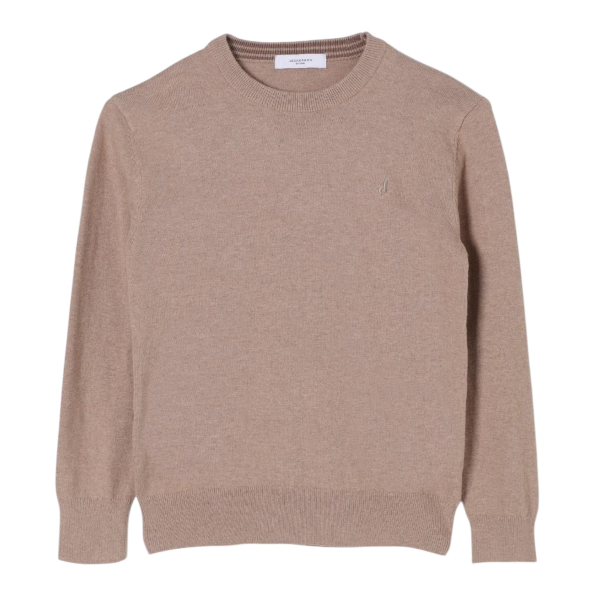 Jeckerson Maglia Girocollo tinta unita Beige per Bambino J4496 BEIGE JECKERSON 