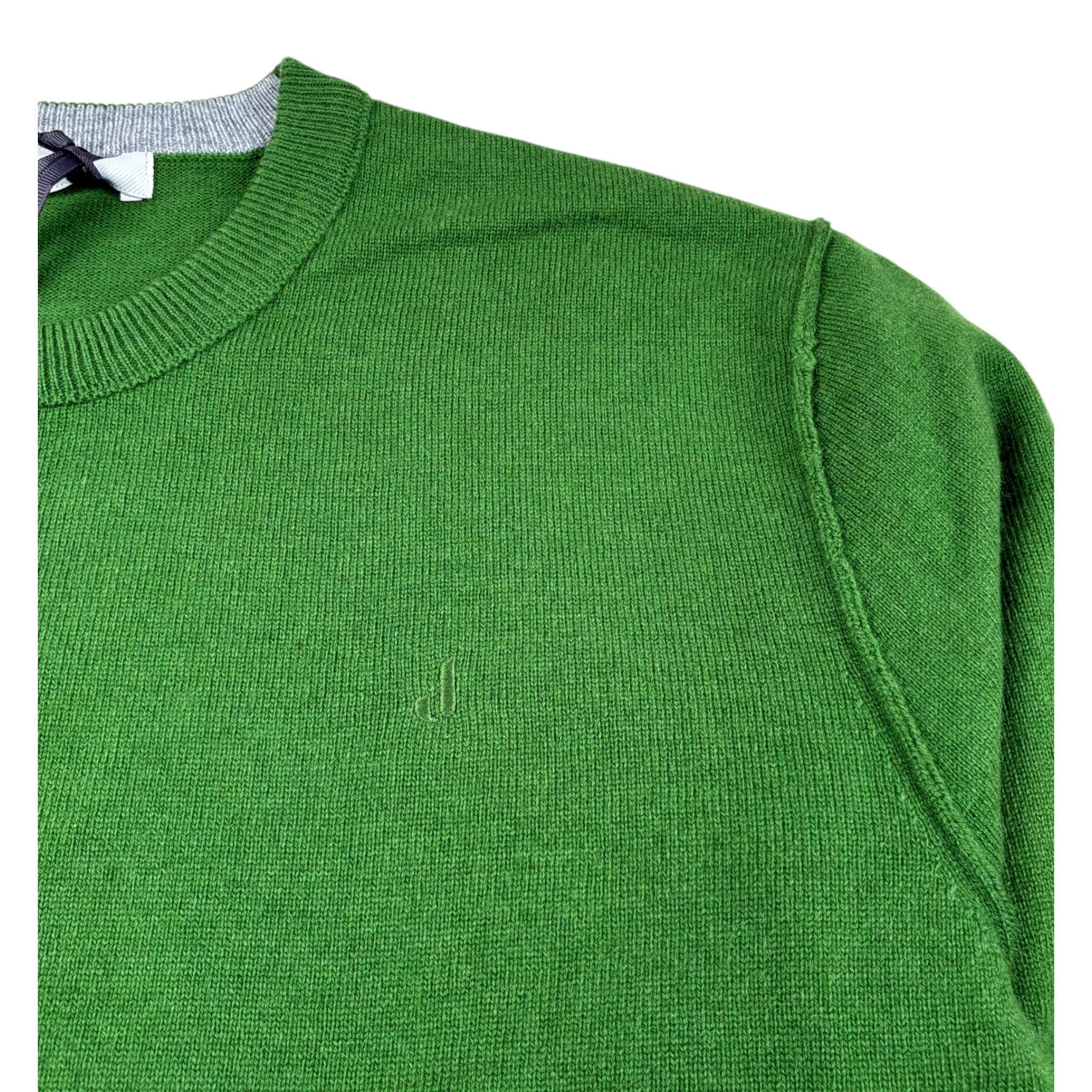 Jeckerson Maglia tinta unita Girocollo Verde per Bambino J4658W25 VERDE JECKERSON 