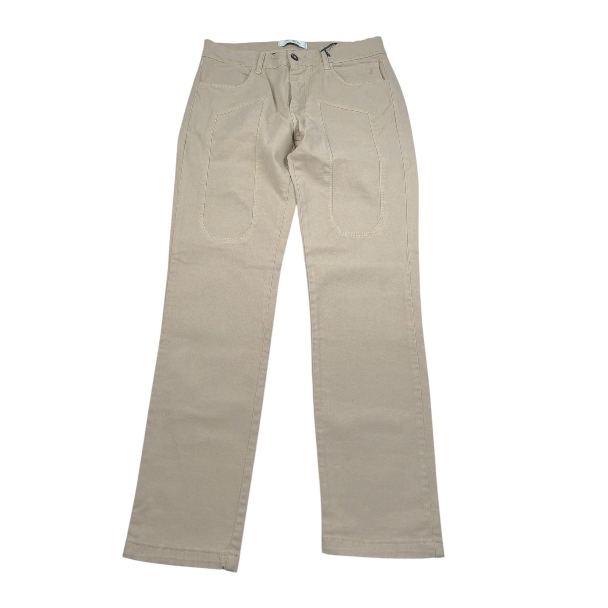Jeckerson Pantalone tinta unita con Girovita Regolabile Beige per Bambino J4680W25 BEIGE JECKERSON 