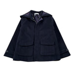Jeckerson Cappotto tinta unita con Cappuccio Blu per Bambino JB4274 BLU JECKERSON 