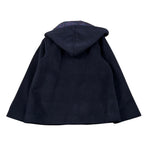 Jeckerson Cappotto tinta unita con Cappuccio Blu per Bambino JB4274 BLU JECKERSON 