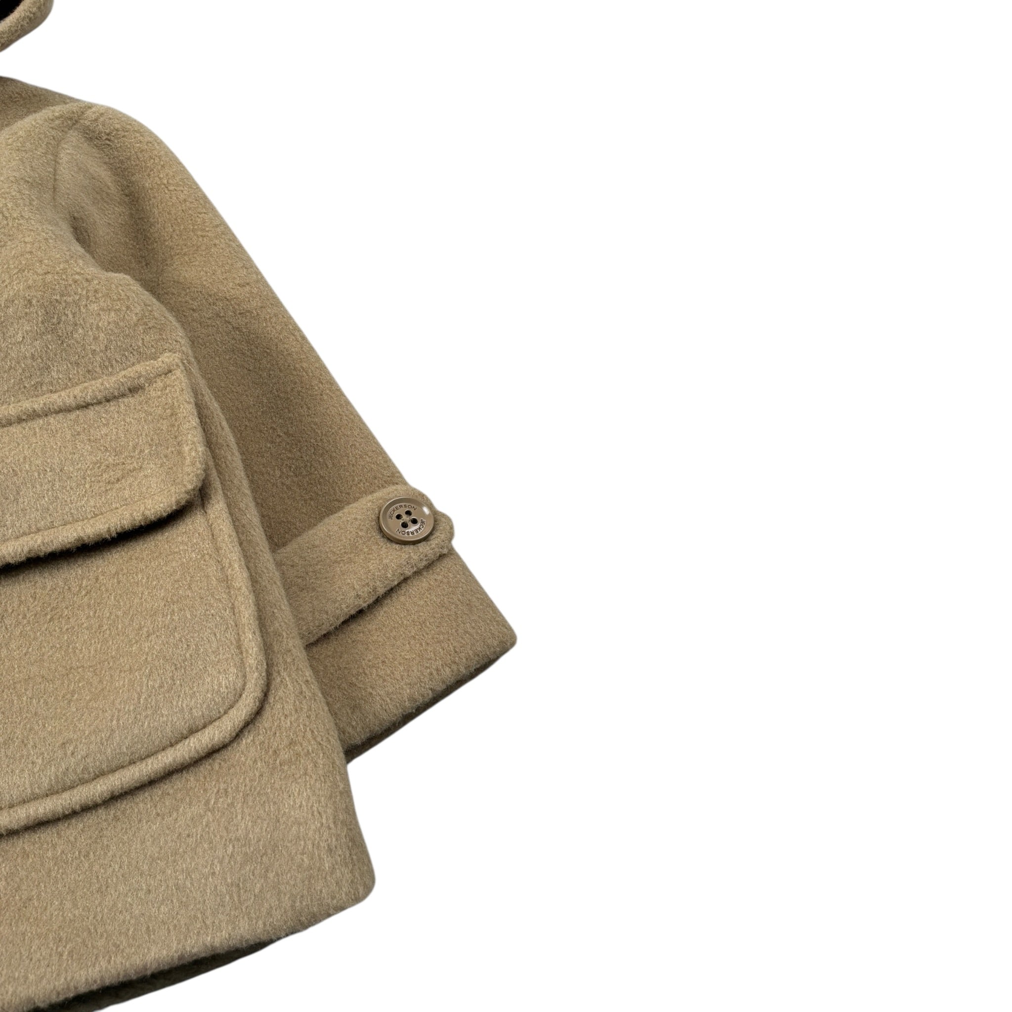 Jeckerson Cappotto tinta unita con Cappuccio Beige per Neonato JB4274N BEIGE JECKERSON 