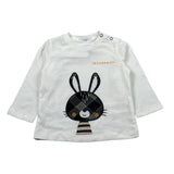 Jeckerson Shirt Girocollo tinta unita Cn Ricami Bianco per Bambino JB4339 BIANCO JECKERSON 